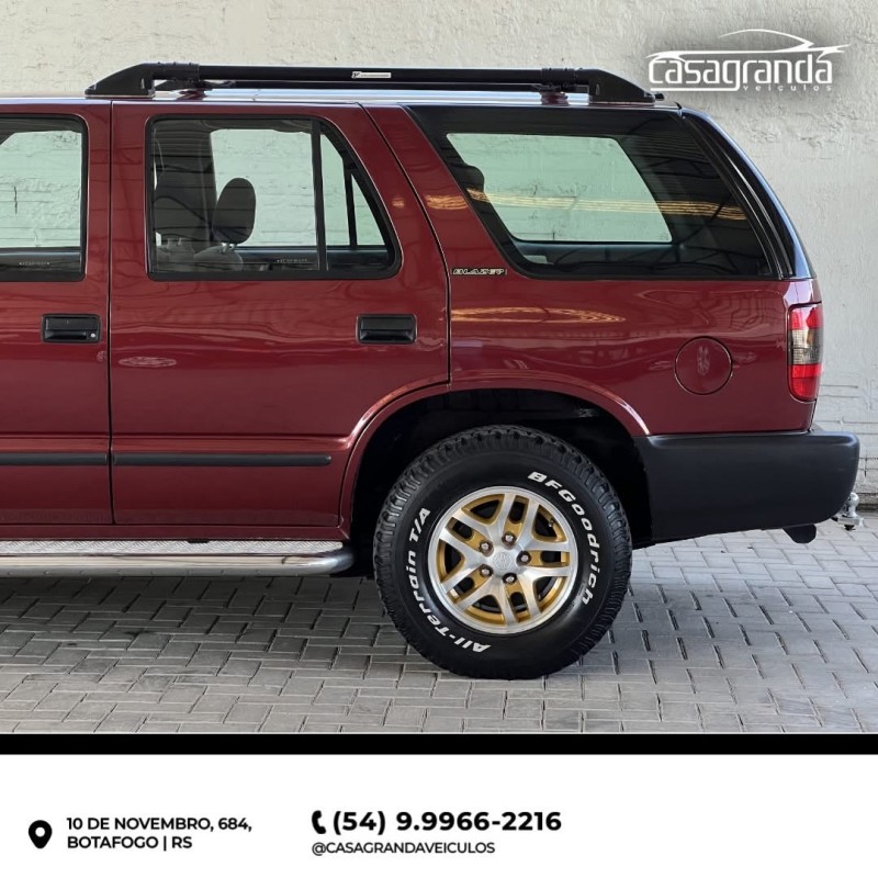 BLAZER 2.2 MPFI DLX 4X2 8V GASOLINA 4P MANUAL - 1999 - BENTO GONçALVES