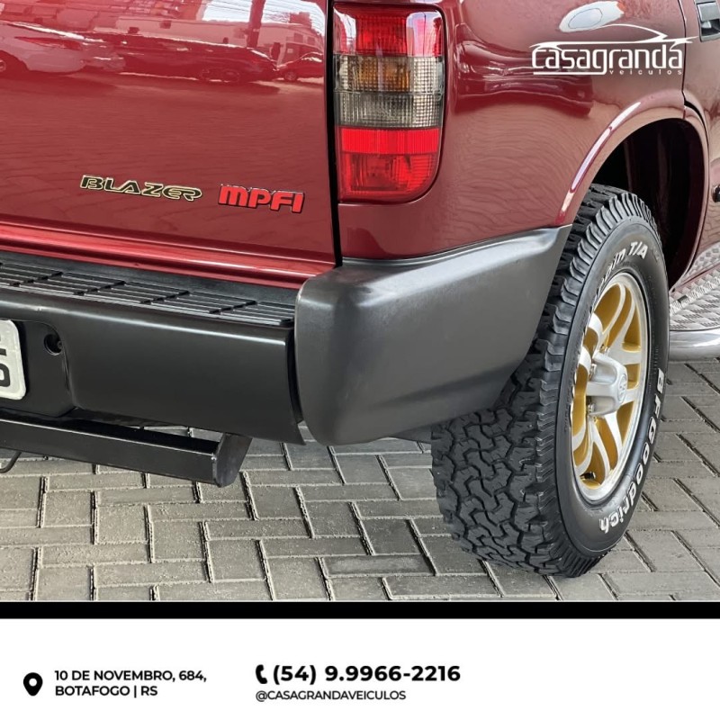 BLAZER 2.2 MPFI DLX 4X2 8V GASOLINA 4P MANUAL - 1999 - BENTO GONçALVES