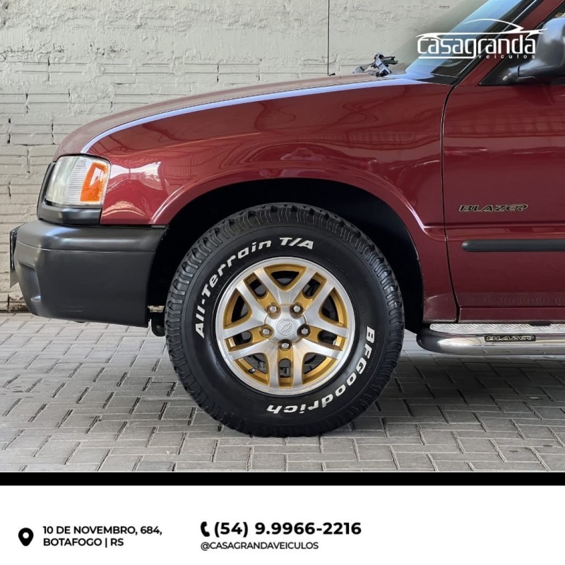 BLAZER 2.2 MPFI DLX 4X2 8V GASOLINA 4P MANUAL - 1999 - BENTO GONçALVES