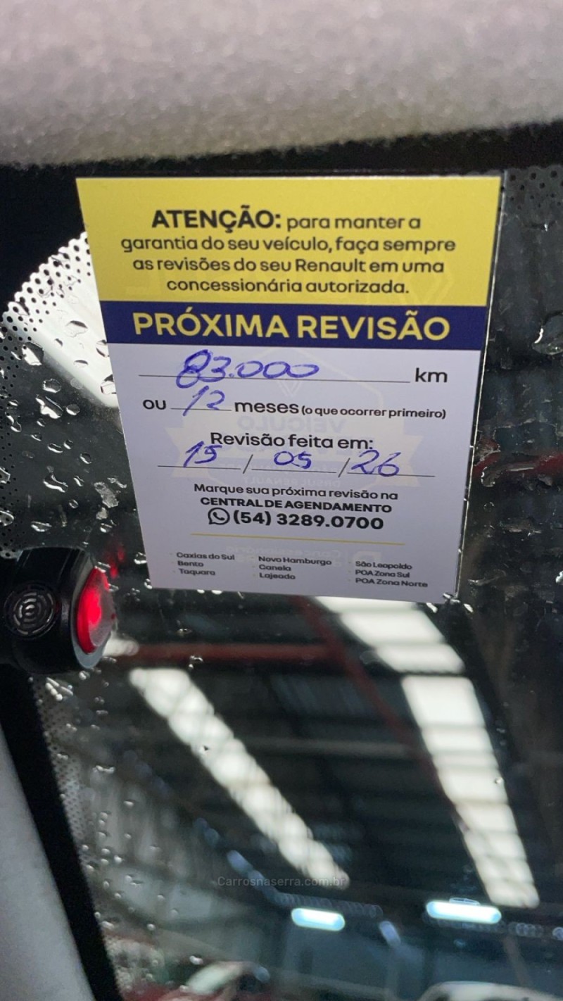 SANDERO 1.6 EXPRESSION 16V FLEX 4P MANUAL - 2019 - CAXIAS DO SUL