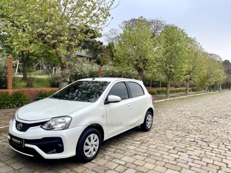 etios 1.5 xs 16v flex 4p automatico 2018 bento goncalves