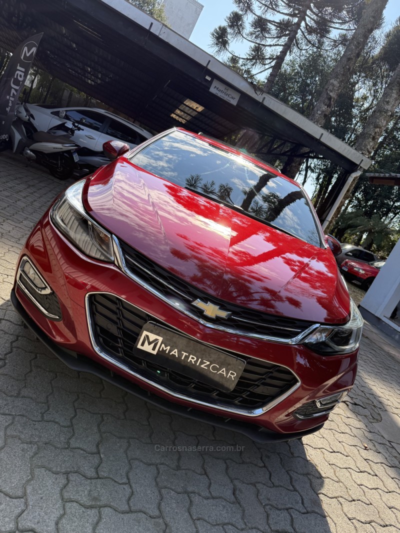 CRUZE 1.4 TURBO LTZ 16V FLEX 4P AUTOMÁTICO - 2017 - CANELA