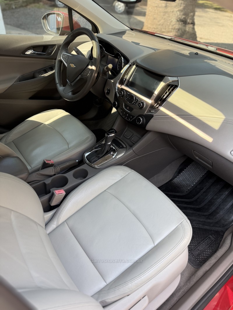 CRUZE 1.4 TURBO LTZ 16V FLEX 4P AUTOMÁTICO - 2017 - CANELA