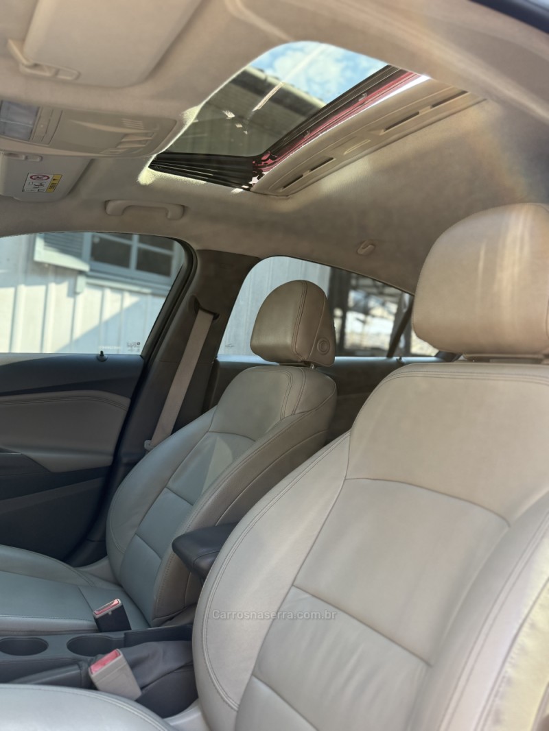 CRUZE 1.4 TURBO LTZ 16V FLEX 4P AUTOMÁTICO - 2017 - CANELA