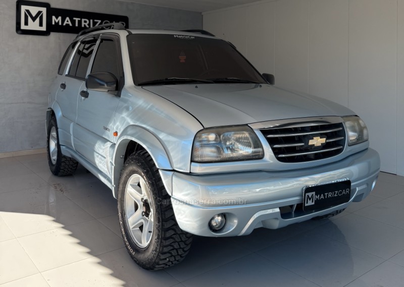 TRACKER 2.0 4X4 16V GASOLINA 4P MANUAL - 2008 - CANELA