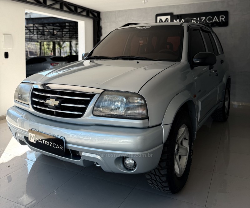 TRACKER 2.0 4X4 16V GASOLINA 4P MANUAL - 2008 - CANELA
