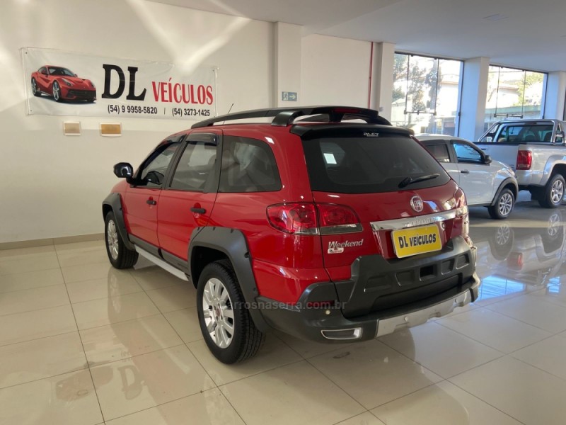 PALIO 1.8 MPI ADVENTURE WEEKEND 16V FLEX 4P MANUAL - 2015 - NOVA BASSANO