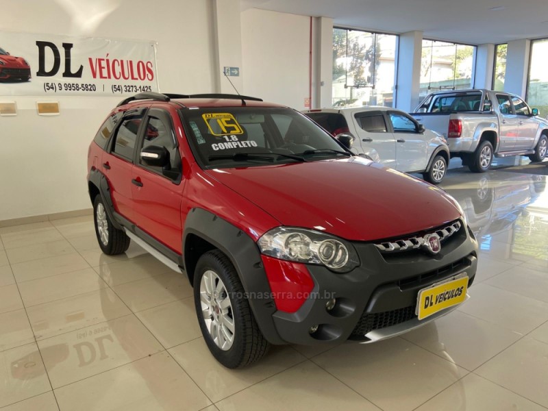 PALIO 1.8 MPI ADVENTURE WEEKEND 16V FLEX 4P MANUAL - 2015 - NOVA BASSANO