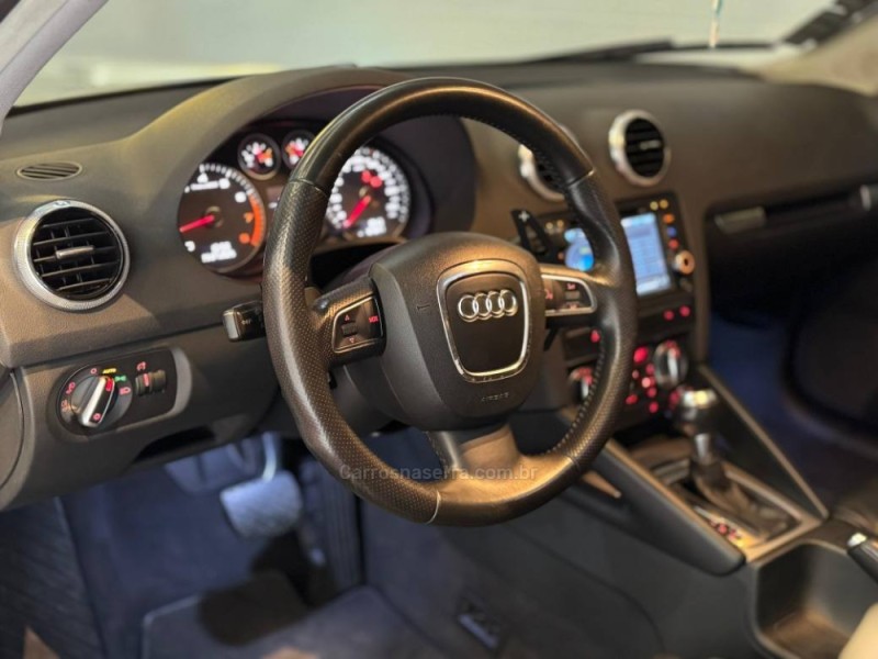 A3 2.0 TFSI SPORTBACK 16V GASOLINA 4P S-TRONIC - 2012 - ESTâNCIA VELHA