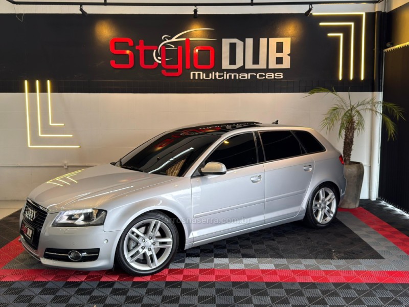 A3 2.0 TFSI SPORTBACK 16V GASOLINA 4P S-TRONIC - 2012 - ESTâNCIA VELHA