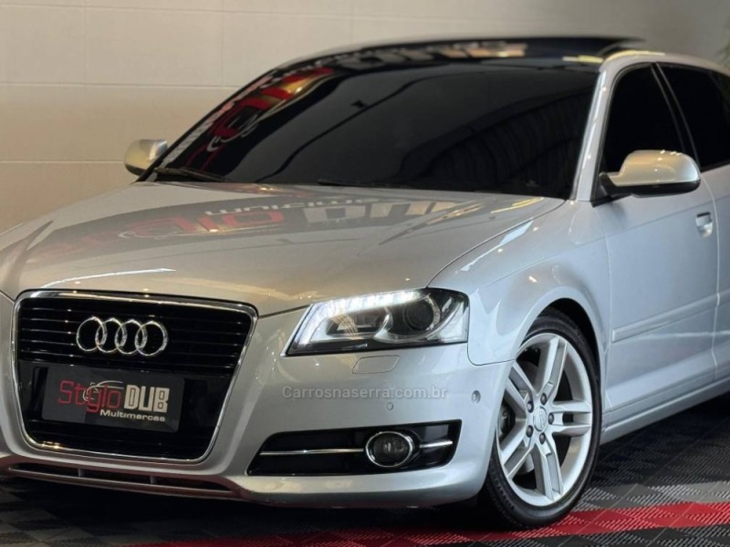A3 2.0 TFSI SPORTBACK 16V GASOLINA 4P S-TRONIC - 2012 - ESTâNCIA VELHA