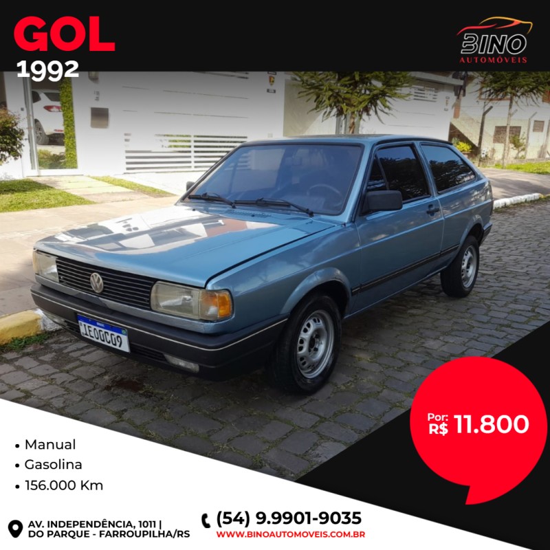 GOL 1.6 CL 8V GASOLINA 2P MANUAL
