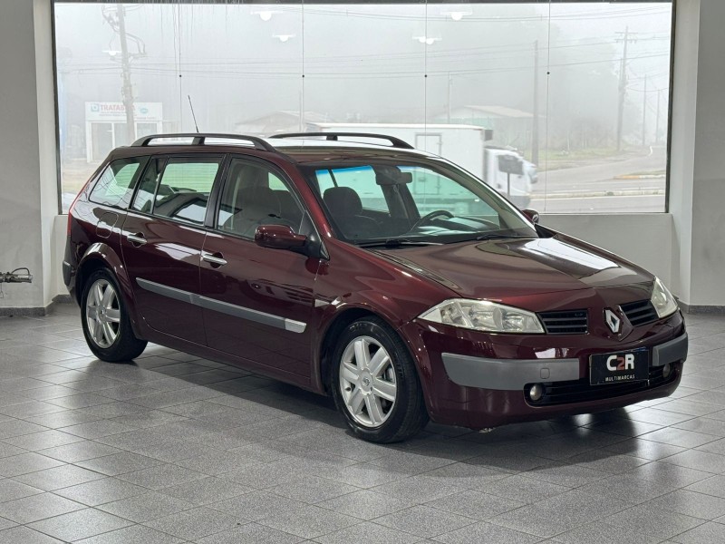 megane 1.6 dynamique grand tour 16v flex 4p manual 2008 caxias do sul