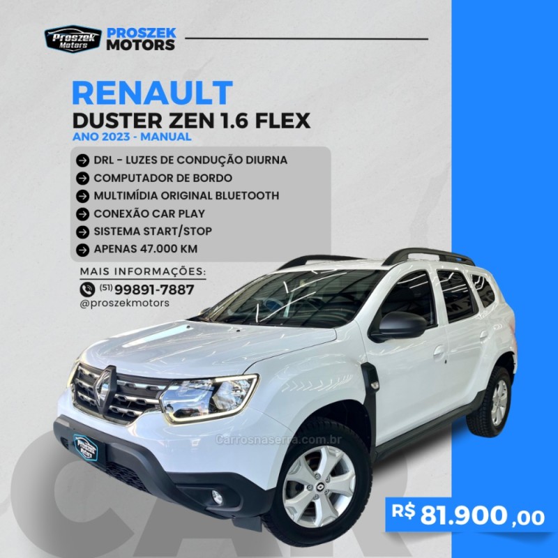 duster 1.6 zen 16v flex 4p manual 2013 canoas