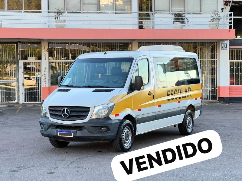 sprinter 2.2 415 cdi van 16 lugares teto baixo 16v bi turbo diesel manual 2019 bento goncalves