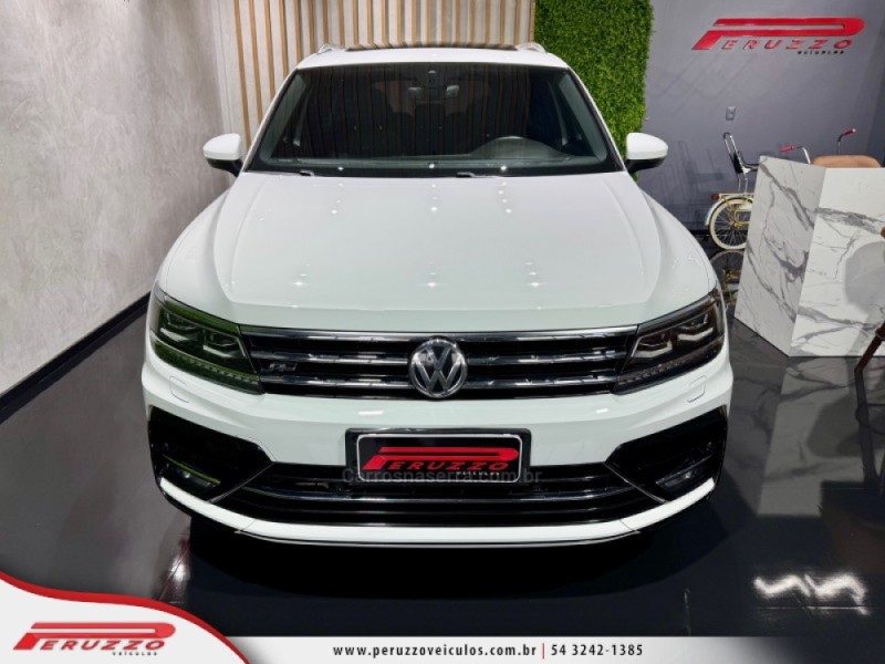 TIGUAN 2.0 ALLSPACE R-LINE 350 TSI 4X4 GASOLINA 4P - 2020 - NOVA PRATA
