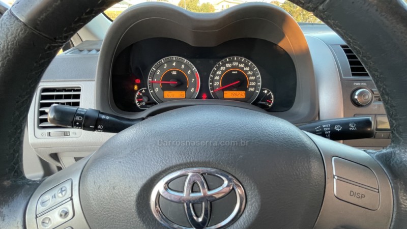 COROLLA 1.8 XEI 16V FLEX 4P MANUAL - 2009 - VILA FLORES