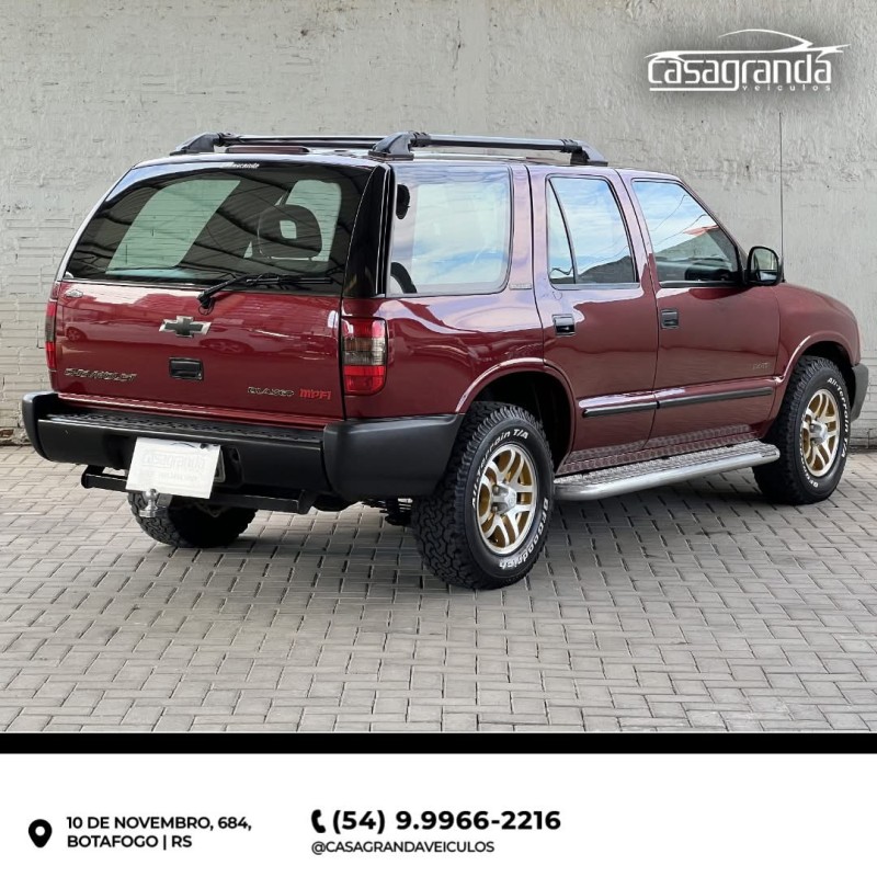 BLAZER 2.2 MPFI DLX 4X2 8V GASOLINA 4P MANUAL - 1999 - BENTO GONçALVES