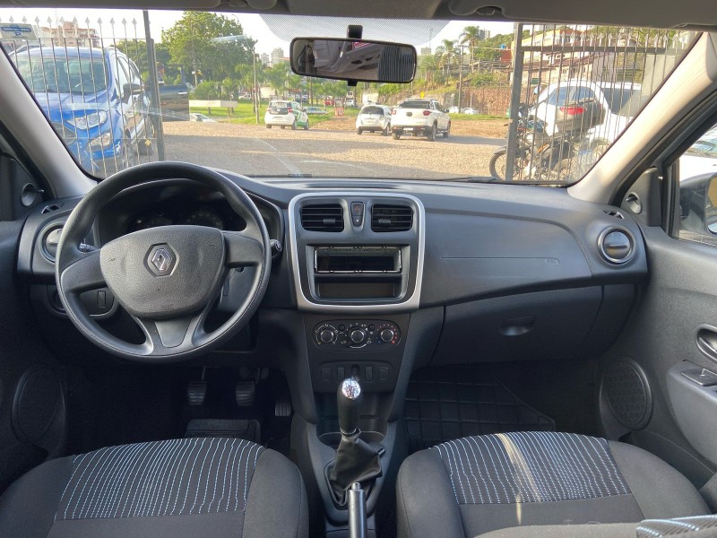 SANDERO 1.0 AUTHENTIQUE 12V FLEX 4P MANUAL - 2017 - CAXIAS DO SUL