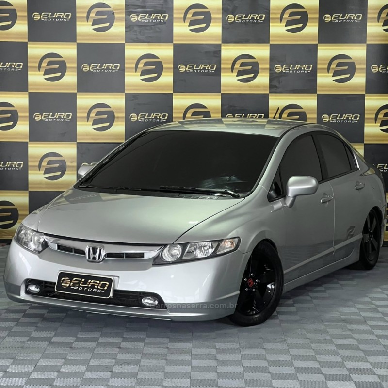CIVIC 1.8 LXS 16V GASOLINA 4P AUTOMÁTICO - 2008 - PORTãO