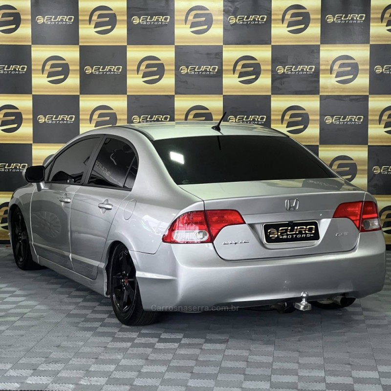 CIVIC 1.8 LXS 16V GASOLINA 4P AUTOMÁTICO - 2008 - PORTãO