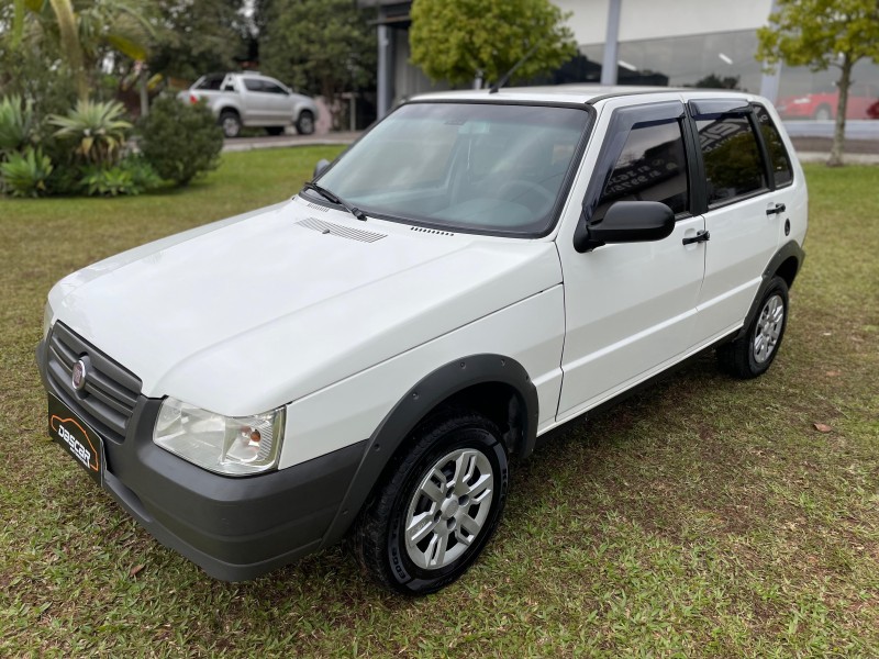 UNO 1.0 MPI MILLE WAY ECONOMY 8V FLEX 4P MANUAL - 2013 - BOM PRINCíPIO