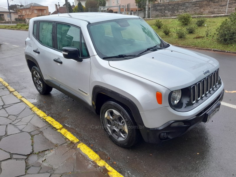 RENEGADE 2.0 16V TURBO DIESEL SPORT 4P 4X4 AUTOMÁTICO - 2016 - NOVA PRATA