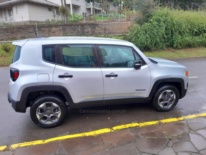 RENEGADE 2.0 16V TURBO DIESEL SPORT 4P 4X4 AUTOMÁTICO - 2016 - NOVA PRATA