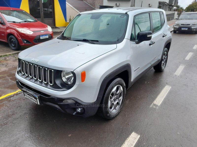 renegade 2.0 16v turbo diesel sport 4p 4x4 automatico 2016 nova prata