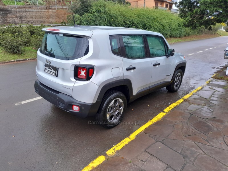 RENEGADE 2.0 16V TURBO DIESEL SPORT 4P 4X4 AUTOMÁTICO - 2016 - NOVA PRATA