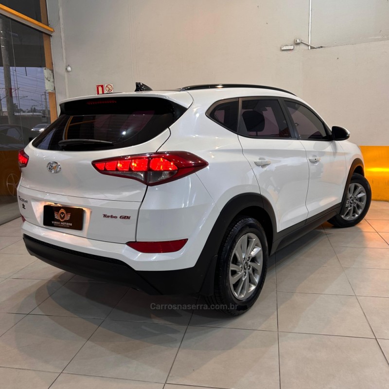 TUCSON 1.6 GLS TURBO GASOLINA 4P AUTOMÁTICO - 2018 - SAPUCAIA DO SUL