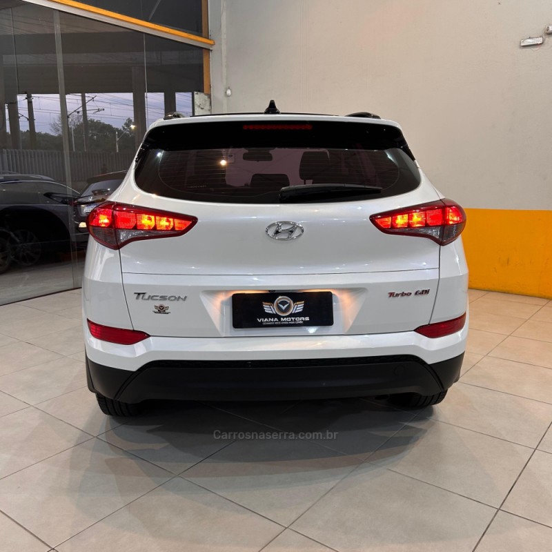 TUCSON 1.6 GLS TURBO GASOLINA 4P AUTOMÁTICO - 2018 - SAPUCAIA DO SUL