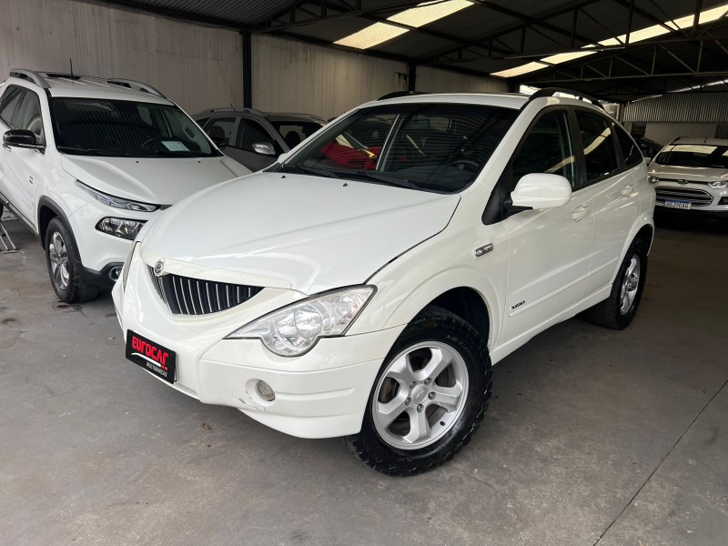 actyon 2.3 gl 4x2 16v 150cv gasolina 4p automatico 2011 caxias do sul