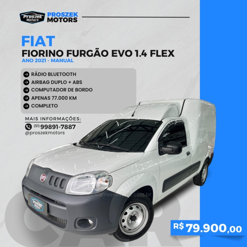 fiorino 1.4 mpi furgao 8v flex 2p manual 2021 canoas