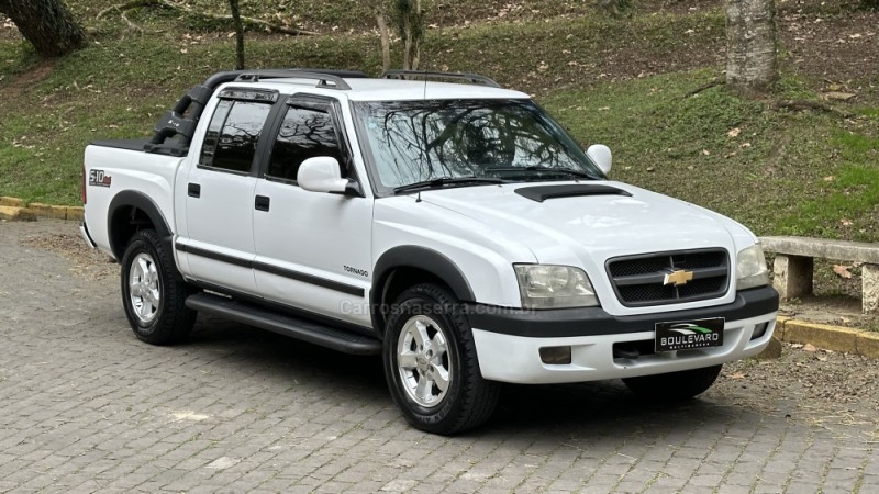 S10 2.8 TORNADO 4X4 CD 12V TURBO ELECTRONIC INTERCOOLER DIESEL 4P MANUAL