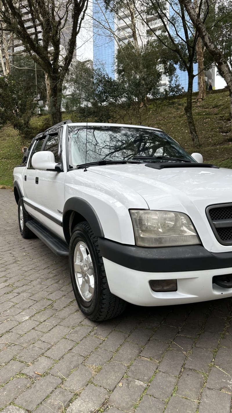 S10 2.8 TORNADO 4X4 CD 12V TURBO ELECTRONIC INTERCOOLER DIESEL 4P MANUAL - 2008 - CAXIAS DO SUL
