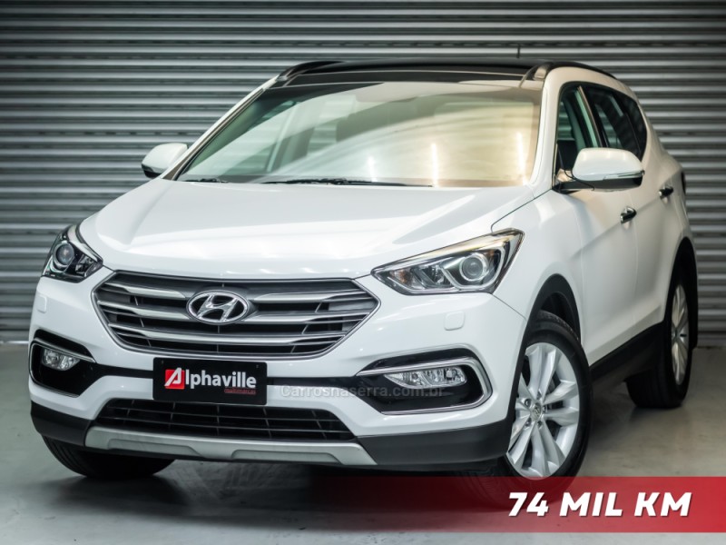 santa fe 3.3 mpfi 4x4 v6 270cv gasolina 4p automatico 2018 caxias do sul