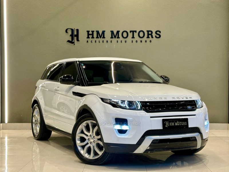 RANGE ROVER EVOQUE 2.0 HSE DYNAMIC 4WD 16V GASOLINA 4P AUTOMÁTICO - 2014 - CAXIAS DO SUL