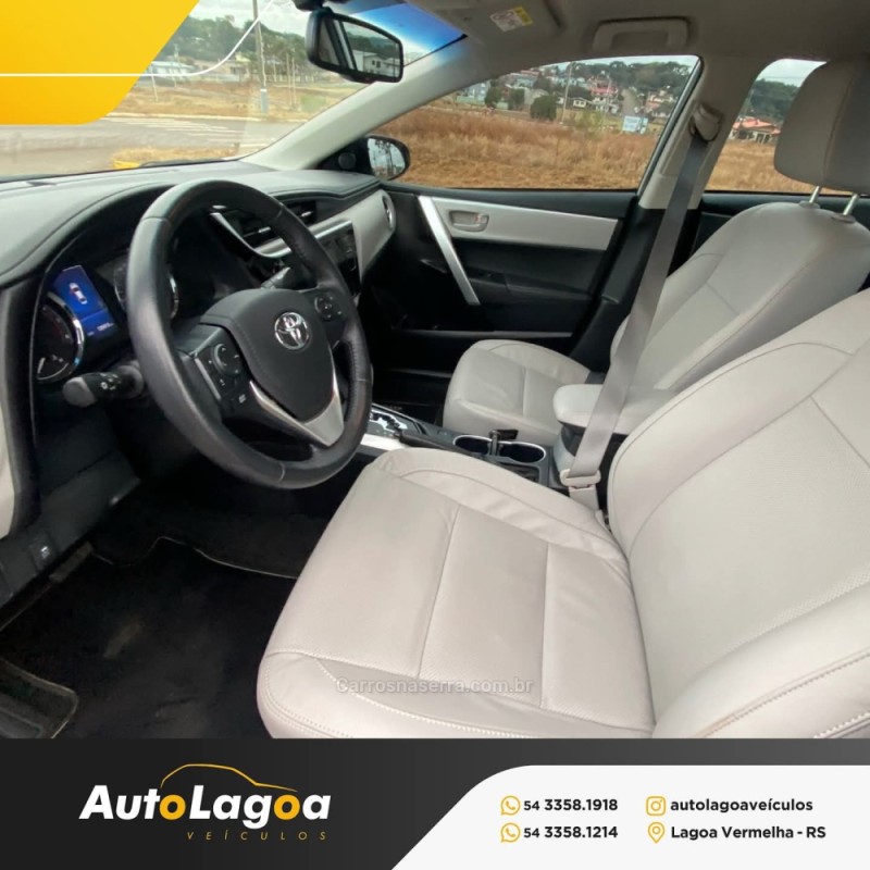 COROLLA 2.0 XEI 16V FLEX 4P AUTOMÁTICO - 2018 - LAGOA VERMELHA