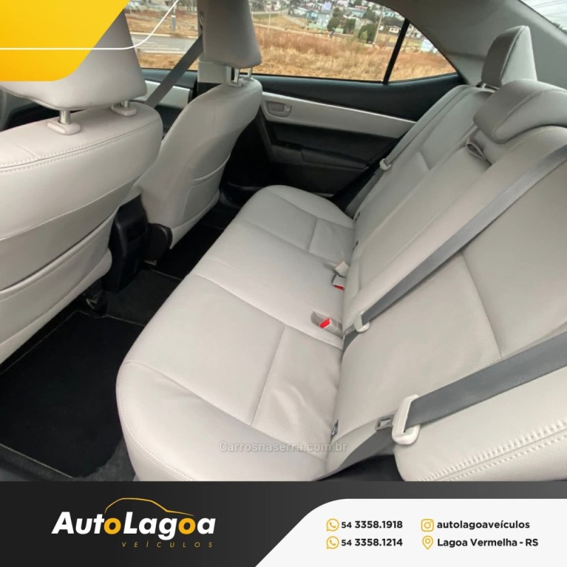 COROLLA 2.0 XEI 16V FLEX 4P AUTOMÁTICO - 2018 - LAGOA VERMELHA