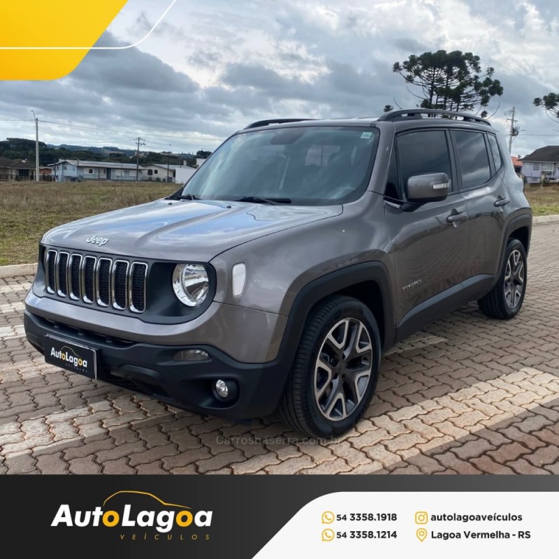 RENEGADE 1.8 16V FLEX LONGITUDE 4P AUTOMÁTICO - 2019 - LAGOA VERMELHA