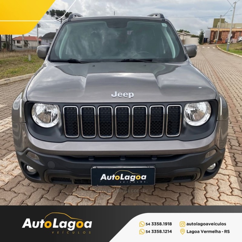 RENEGADE 1.8 16V FLEX LONGITUDE 4P AUTOMÁTICO - 2019 - LAGOA VERMELHA