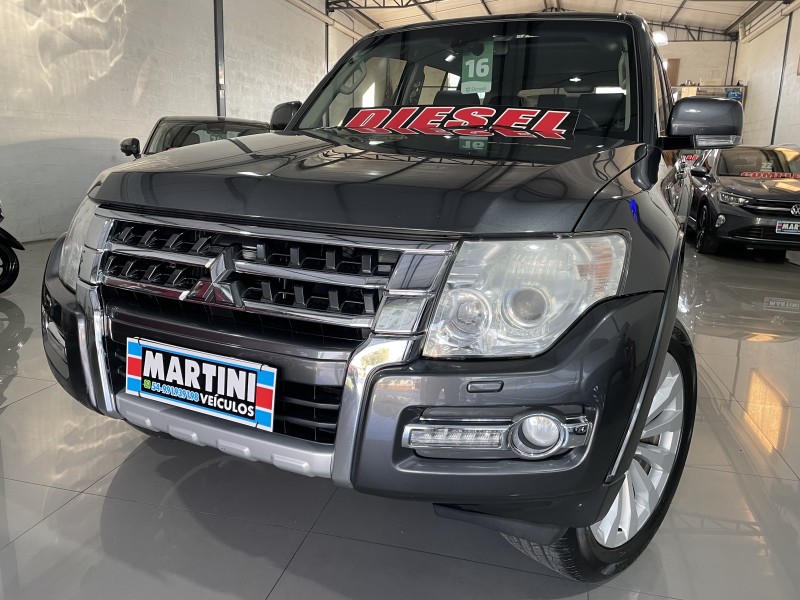 pajero full 3.2 hpe 4x4 16v turbo intercooler diesel 4p automatico 2016 caxias do sul