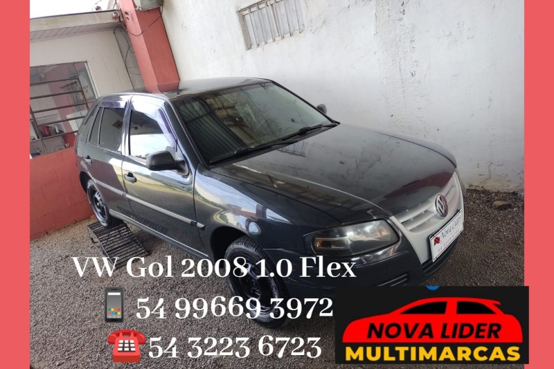 gol 1.0 8v i tred flex 4p manual 2008 caxias do sul
