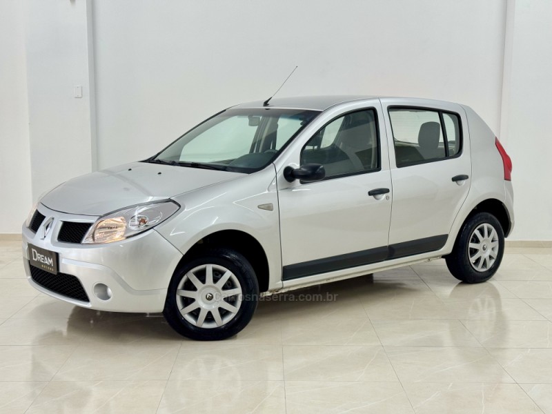 SANDERO 1.0 EXPRESSION 16V FLEX 4P MANUAL - 2009 - NOVO HAMBURGO