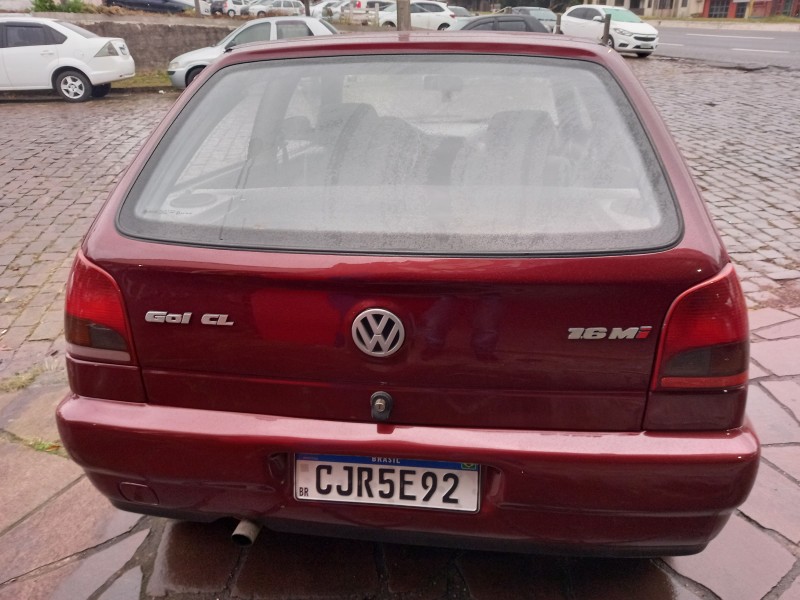 GOL 1.6 MI 8V GASOLINA 2P MANUAL - 1997 - CAXIAS DO SUL