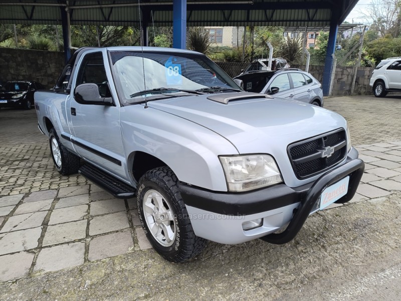 s10 2.8 colina 4x4 cs 12v turbo electronic intercooler diesel 2p manual 2008 bento goncalves