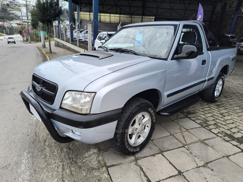 S10 2.8 COLINA 4X4 CS 12V TURBO ELECTRONIC INTERCOOLER DIESEL 2P MANUAL - 2008 - BENTO GONçALVES