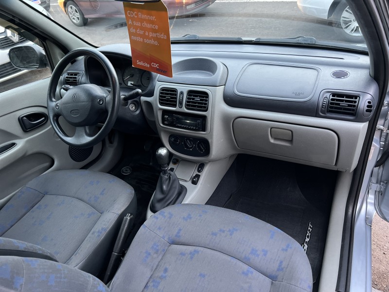 CLIO 1.0 AUTHENTIQUE 16V FLEX 2P MANUAL - 2006 - CAXIAS DO SUL