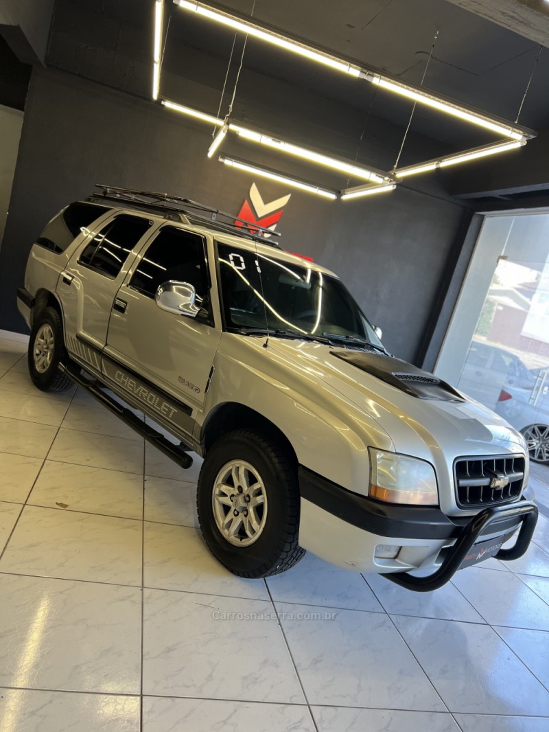BLAZER 2.4 MPFI 4X2 8V GASOLINA 4P MANUAL - 2001 - CAXIAS DO SUL